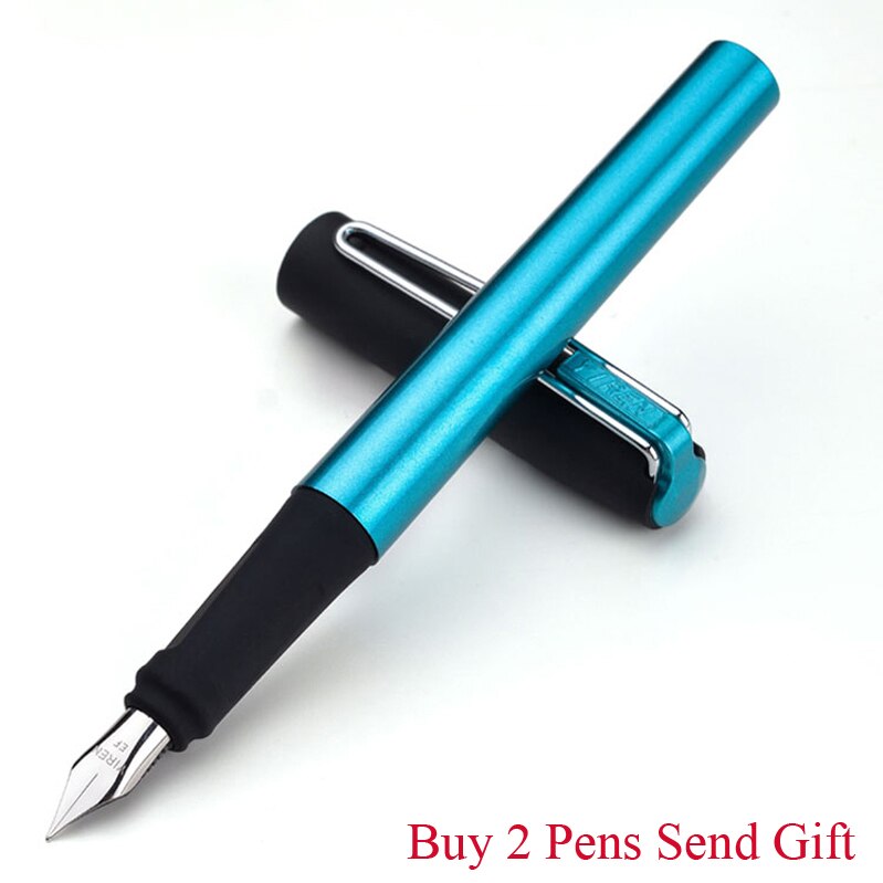 Yiren 312 Plastic Ink Fountain Pen Signature Writing Pen Buy 2 Pens Send: Blue Pen