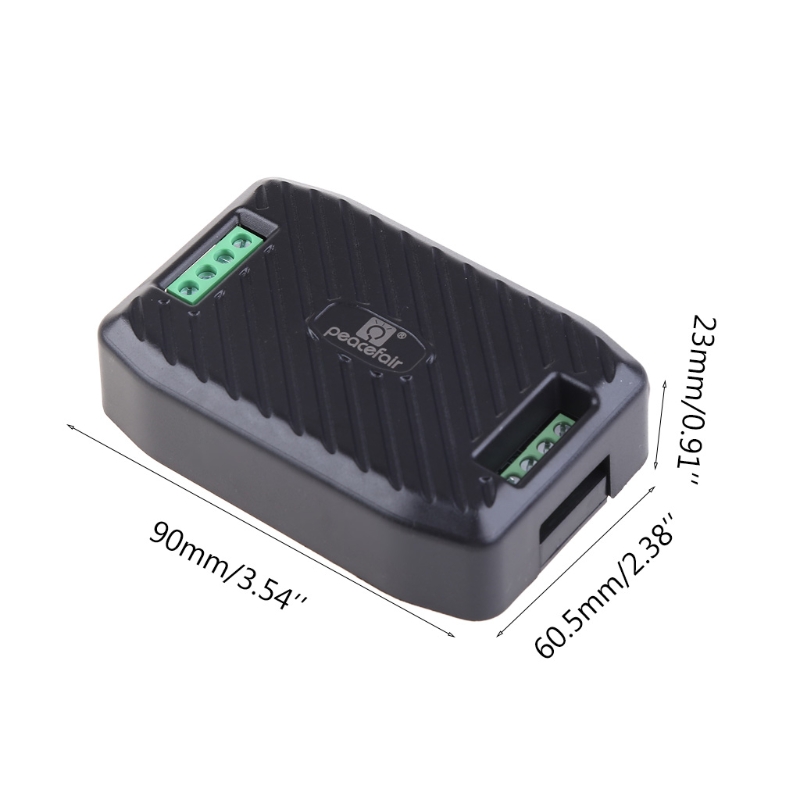 PZEM-017 skrzynka komunikacyjna DC interfejs RS485 Modbus 0-300V 300A bocznik USB