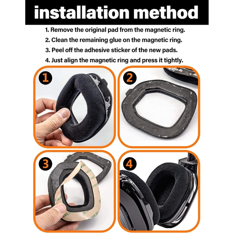 Almohadillas de repuesto para auriculares astro A40 A50, almohadillas de espuma para auriculares, K1KF