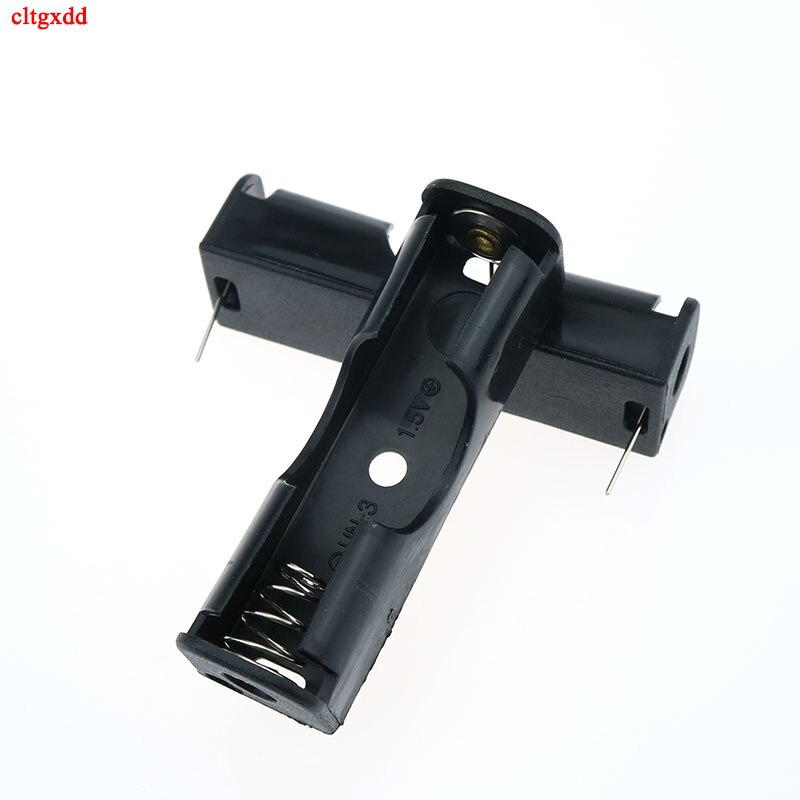 1Pcs Single Slot AA Battery Holder Spring Case Box Clip With Pin Connecting Solder for 1.5V AA Batteries Power Supply