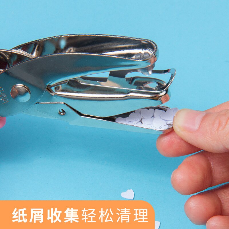 Handle Hole Punch DIY Loose-leaf Paper Cutter Single Hole Puncher School Office Binding Stationery