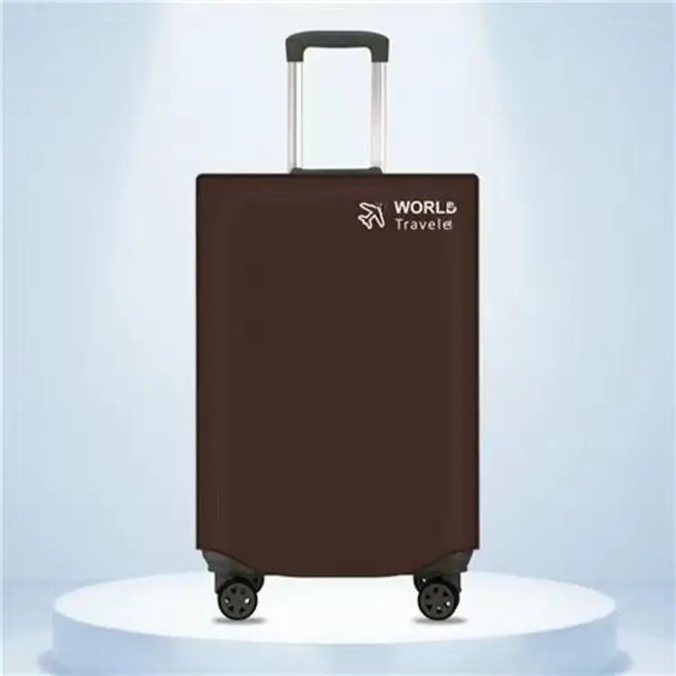 Waterproof Dustproof Luggage Cover Protection Suitcase Travel Carry-On Bag Storage Scratch-Resistant Bag Cover: Blue