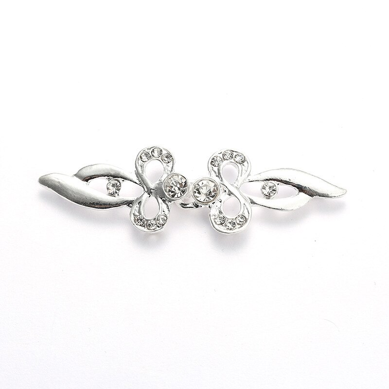 Retro Plating Eendenbek Gesp Kleding Decor Keten Vest Clip Trui Blouse Clip Kleding Decoratie Broche Pins: 12