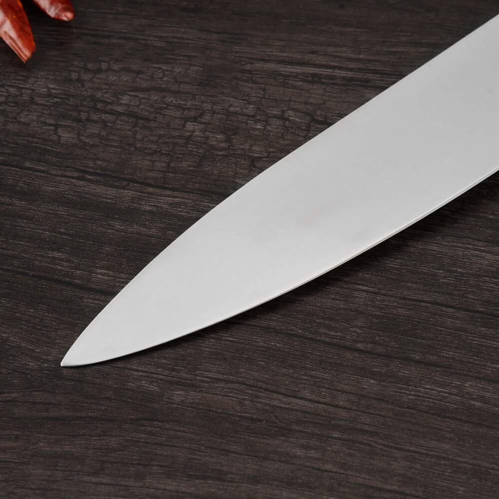 Handgjorda knivar i rostfritt stål köksknivar tillbehör japansk kock frukt verktyg santoku kock skivning bröd kniv set