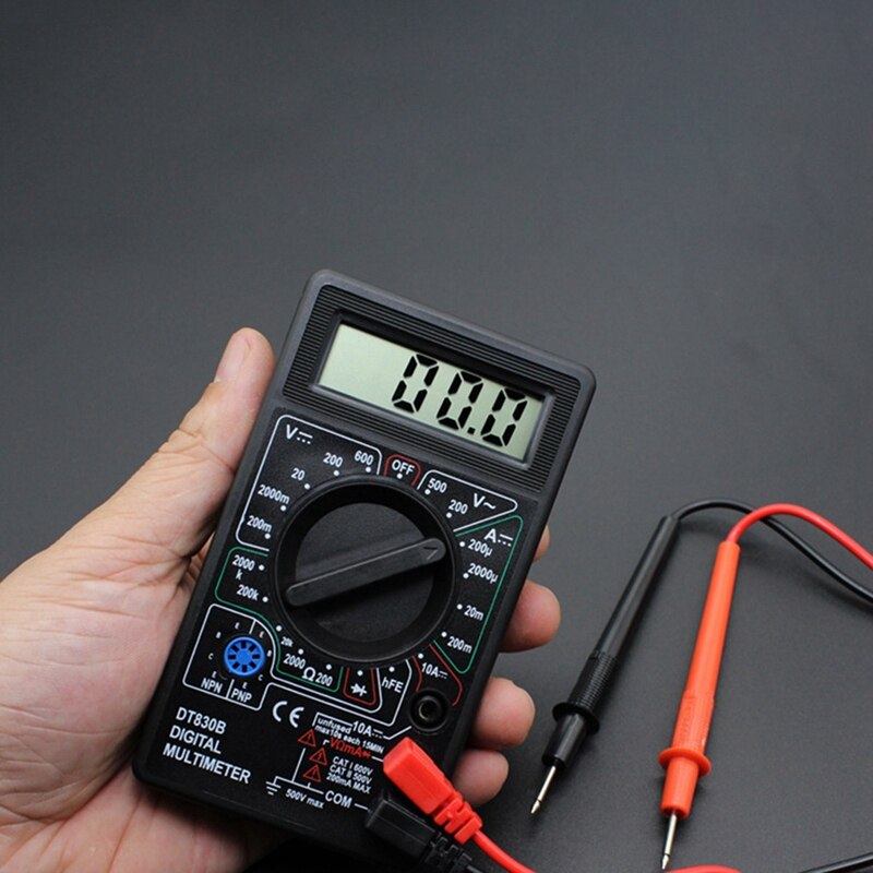 DT830B Digital Multimeter Mini Universal Meter Handheld Multimeter Electrician Instrumentation