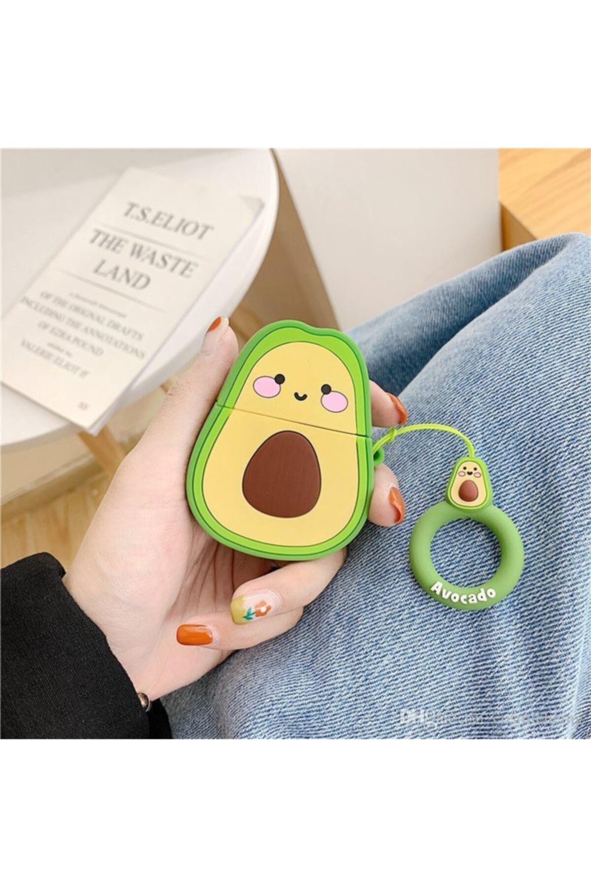 Avocado Pattern Airpods Case (1. Generation & 2 2nd Generation)