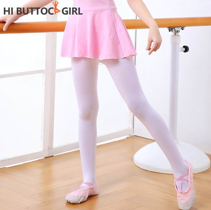 80DKids gymnastics ballet dance velvet one-piece socks breathable elastic girls one-piece socks