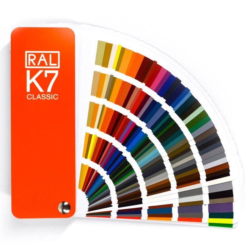 Duitsland Ral K7 Internationale Standaard Kleur Kaart Raul-Verf Coatings Met Een Doos