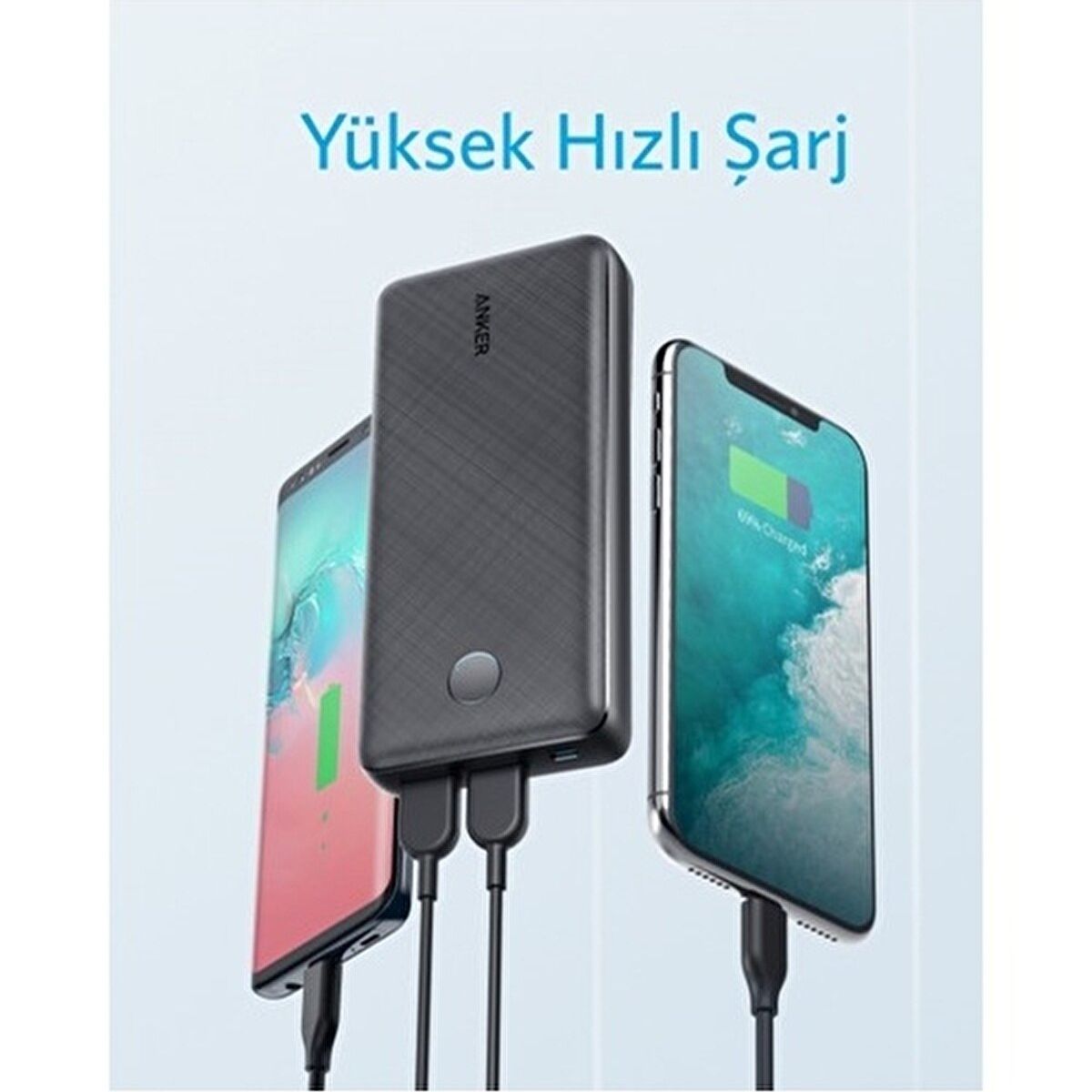 Anker PowerCore Select 20.000mAh Powerbank - PowerIQ 2.0 18W Dual USB Micro USB