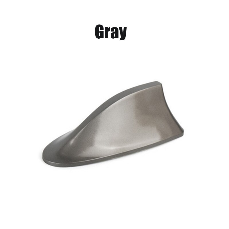 Car Shark Fin Antenna FM Radio Signal Plus For Toyota Corolla RAV4 Camry Prado Avensis Yaris Auris Hilux Prius Land Cruiser: Gray