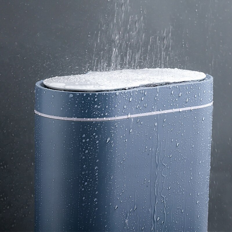 8L Smart Sensor Trash Can Electronic Automatic Household Bathroom Waterproof Narrow Seam Smart Induction Bin