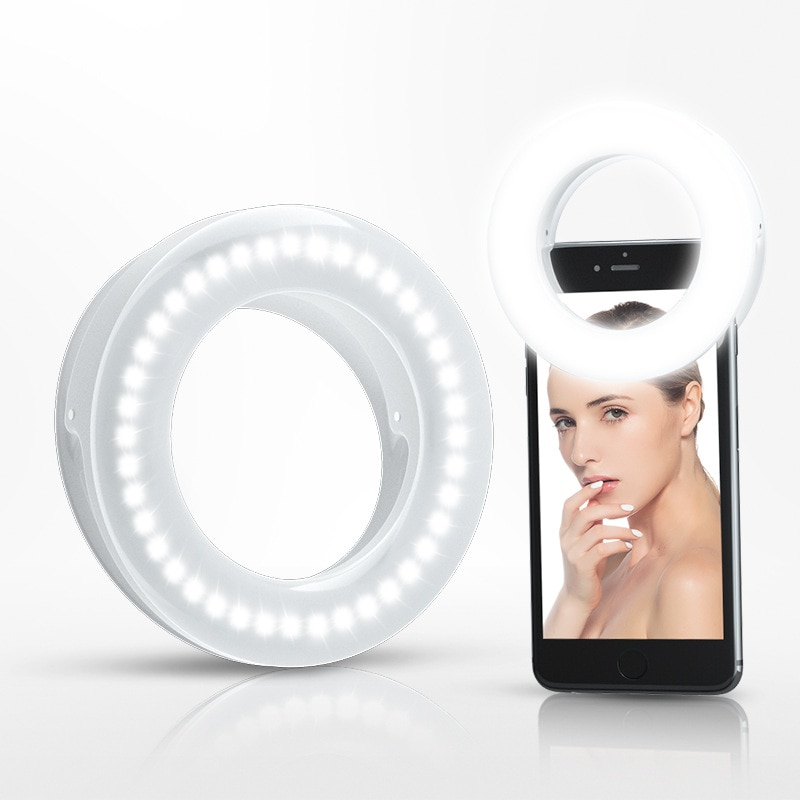 Mobiele Telefoon Replenishment Lamp LED Live Replenishment Lamp Selfie Licht Artefact Circulaire Schoonheid Host Ring Licht Make-Up Licht