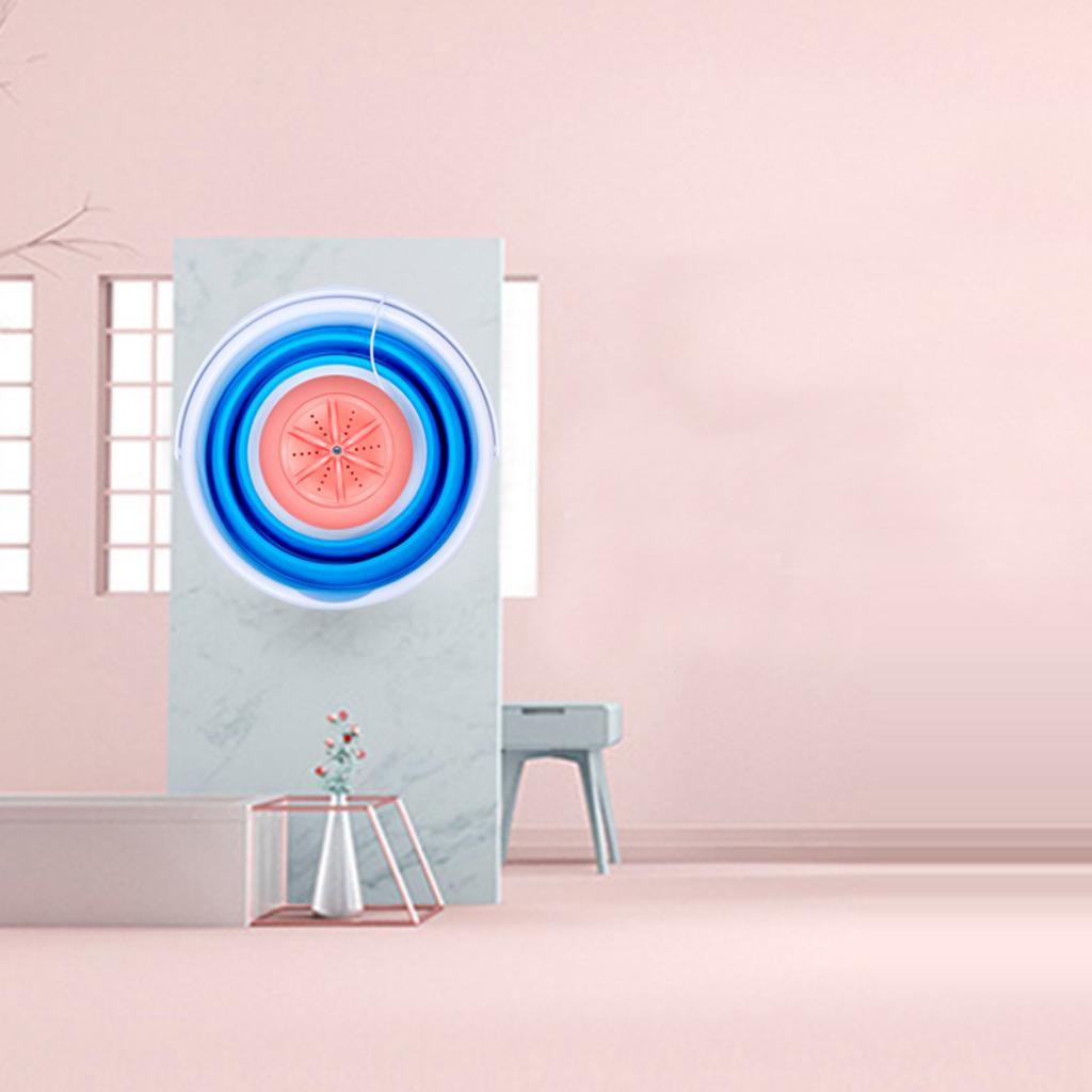 Mini Laundry Machine Folding Washing Machine Washers Portable for Apartments