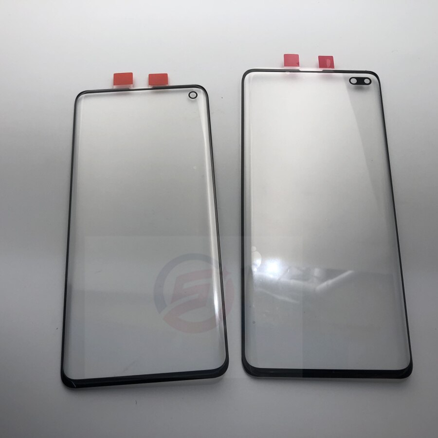 Ersatz LCD Vordere Touchscreen äußere Glas Objektiv Für Samsung Galaxis S10 G973 G973F & S10 Plus G975 G975F S10 + s10e Werkzeuge