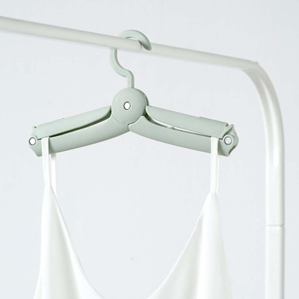 Multifunctional Mini Folding Clothes Hanger Portable Travel Drying Rack Non-slip