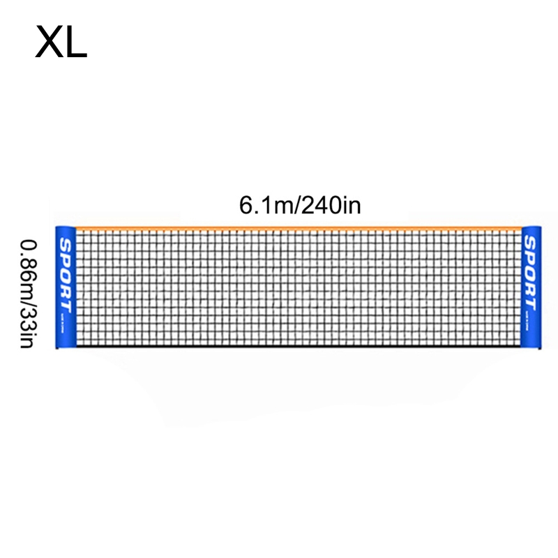 Portable Badminton Tennis Net Sports Net for Pickleball Tennis Soccer Training(only net, no stand)