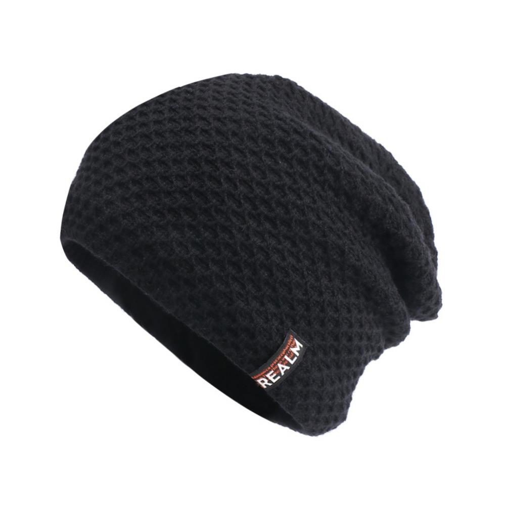 Lässige beanies für damen und herren, skimützen, radmützen, wintermützen, outdoor-sportmützen, warme, fleecegefütterte oversize-strickmützen, totenkopfmützen