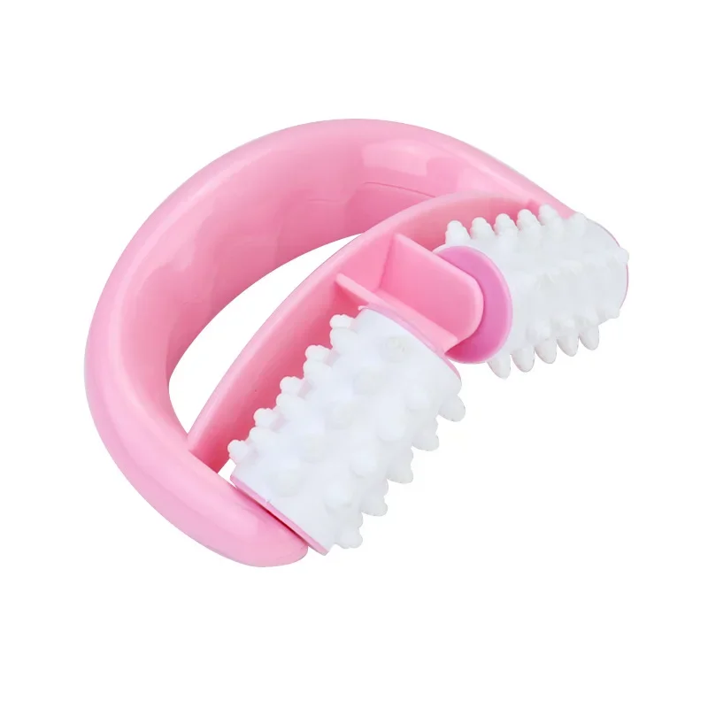 Snelle Anti Cellulite Roller Schoonheid Massager Handheld Anti Cellulite Massager Roller Gezondheidszorg Cellulite Beenlift Massage: Roze