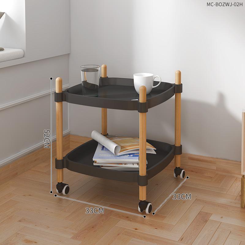 Trolley Floor Bedroom Living Room Bedside Table Modern Small Apartment Portable Coffee Table Small Size Storage Rack