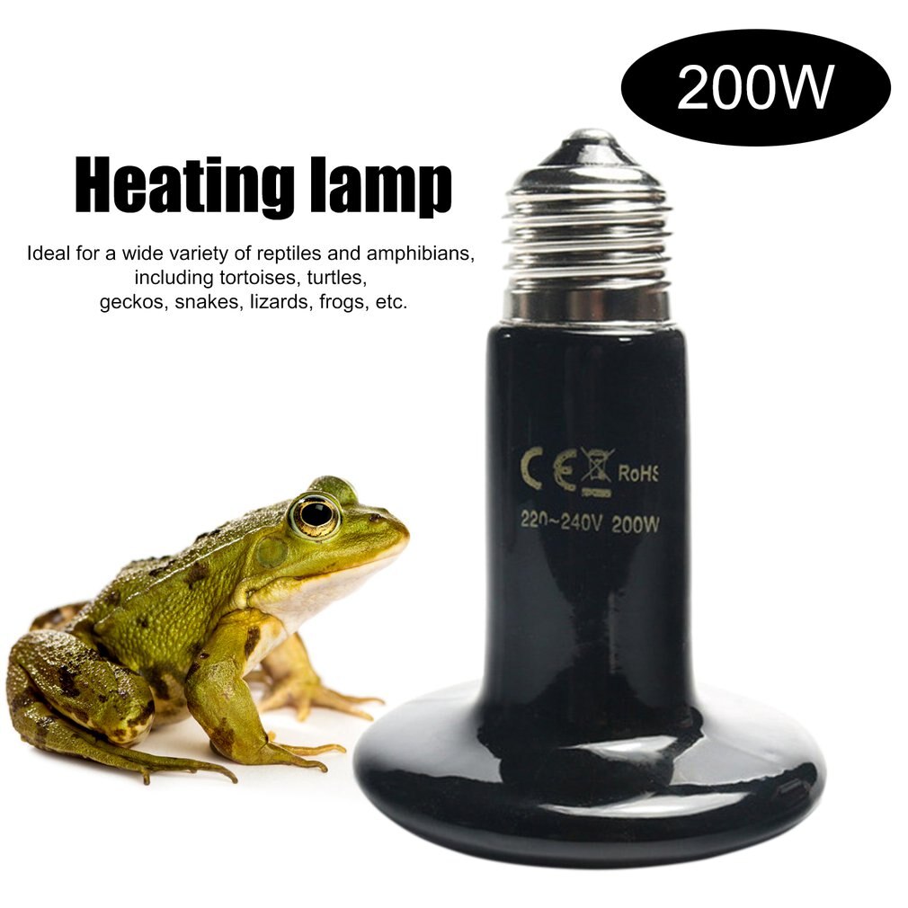 Neue 25W 50W 75W 150W 200W Haustier Keramik Heizung Lampe IR Wärme Emitter Birne 220-240V Schildkröte Schlange Eidechse Heizung Lampe Keramik Heate