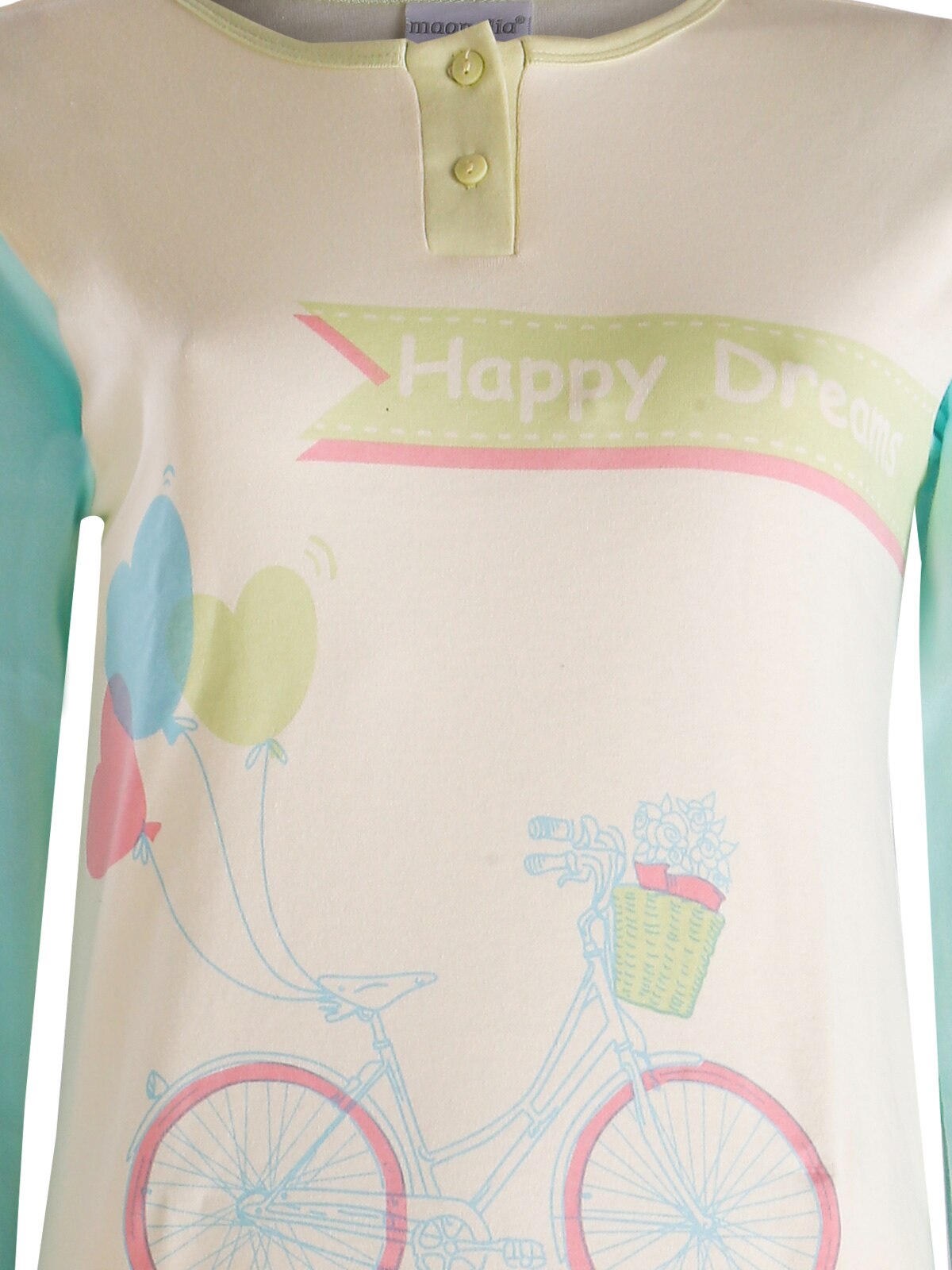 Pyjama katoen met gedrukte ontwerpen