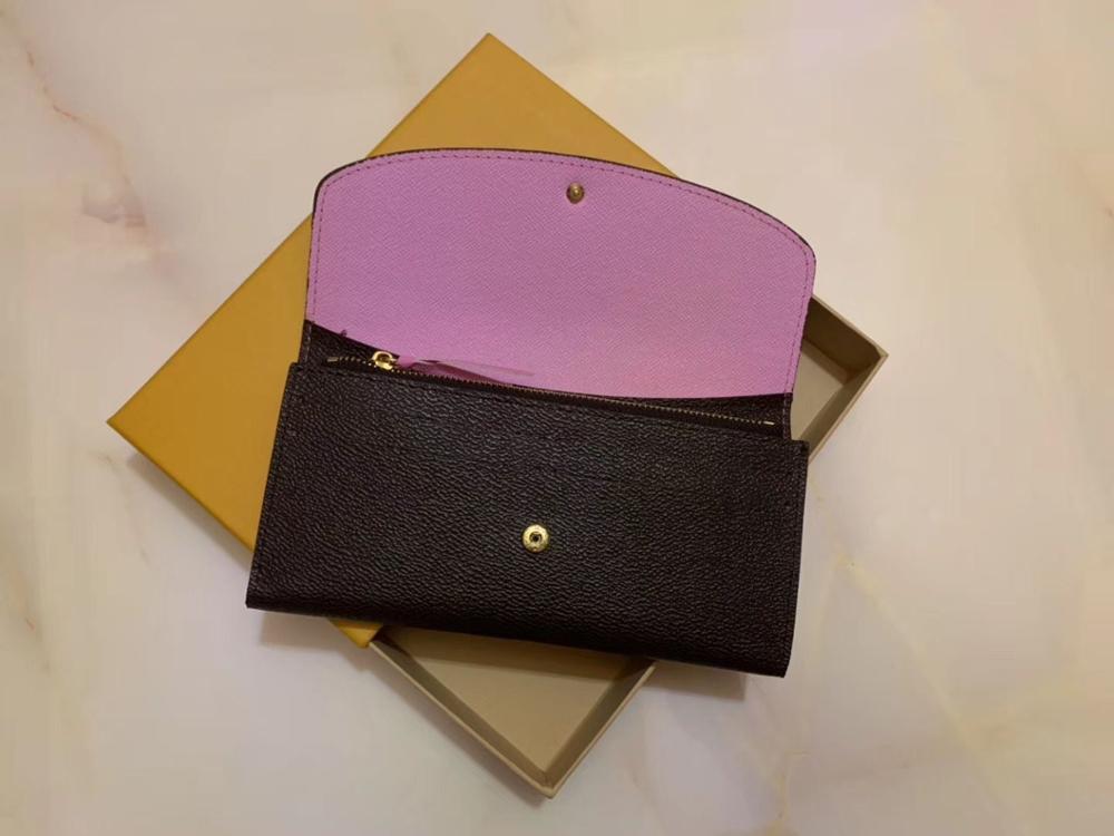 lady wallet long wallet lady multicolor color coin purse Card holder women classic zipper pocket clutc