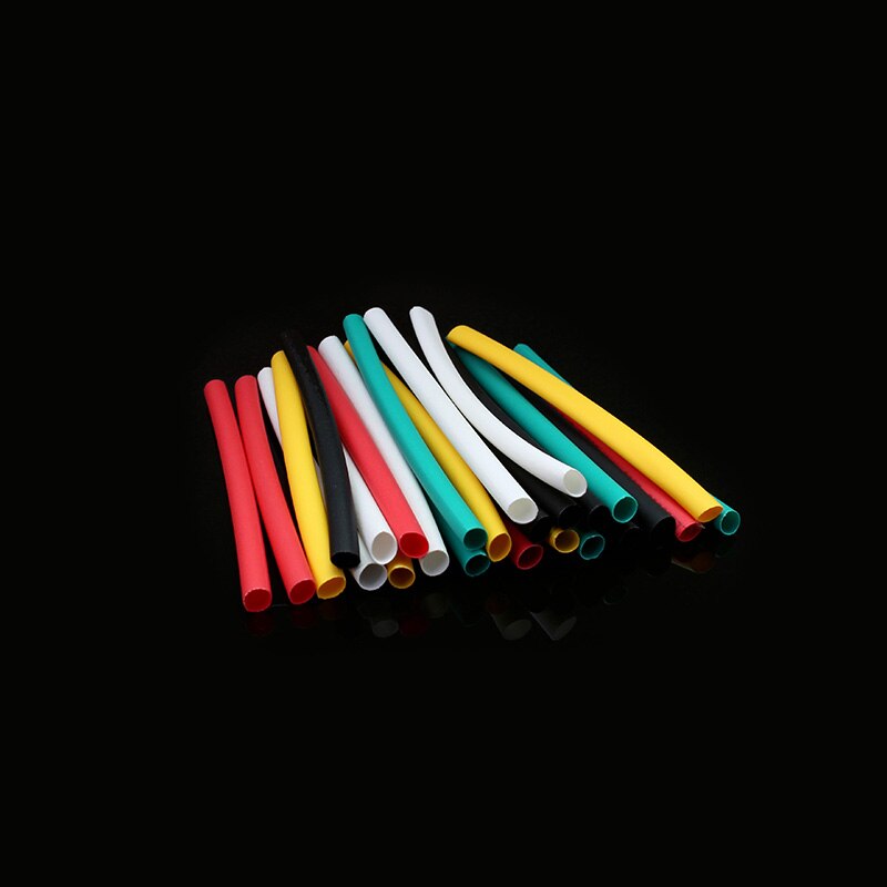 140 stk krympesæt 2:1 sleeves polyolefin isoleringstråd kabelslanger assorteret krympesæt med boks