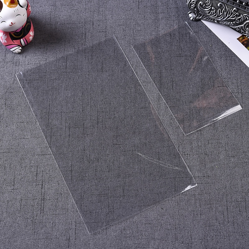 100pcs 3 Sizes Transparent Opening Opp Plastic Pouch Sachet Bag For Jewelry Wedding Party Beads Packing Supply