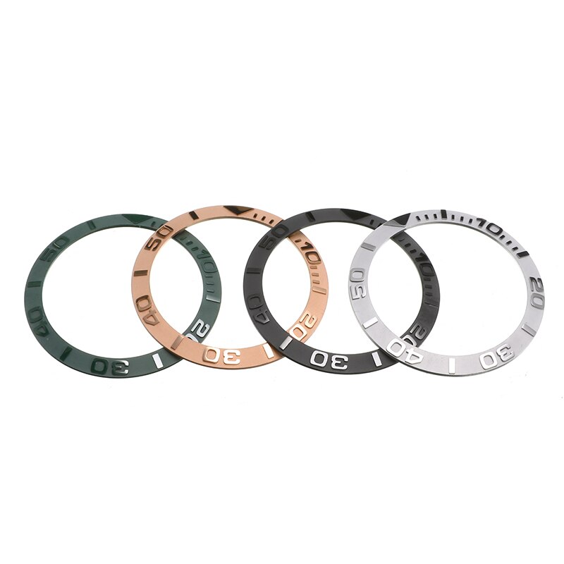 38mm Keramik Uhr Lünette Einsatz Für 40mm Herren Uhr Gesicht Uhren Ersetzen Zubehör Innen Durchmesser 30,7mm