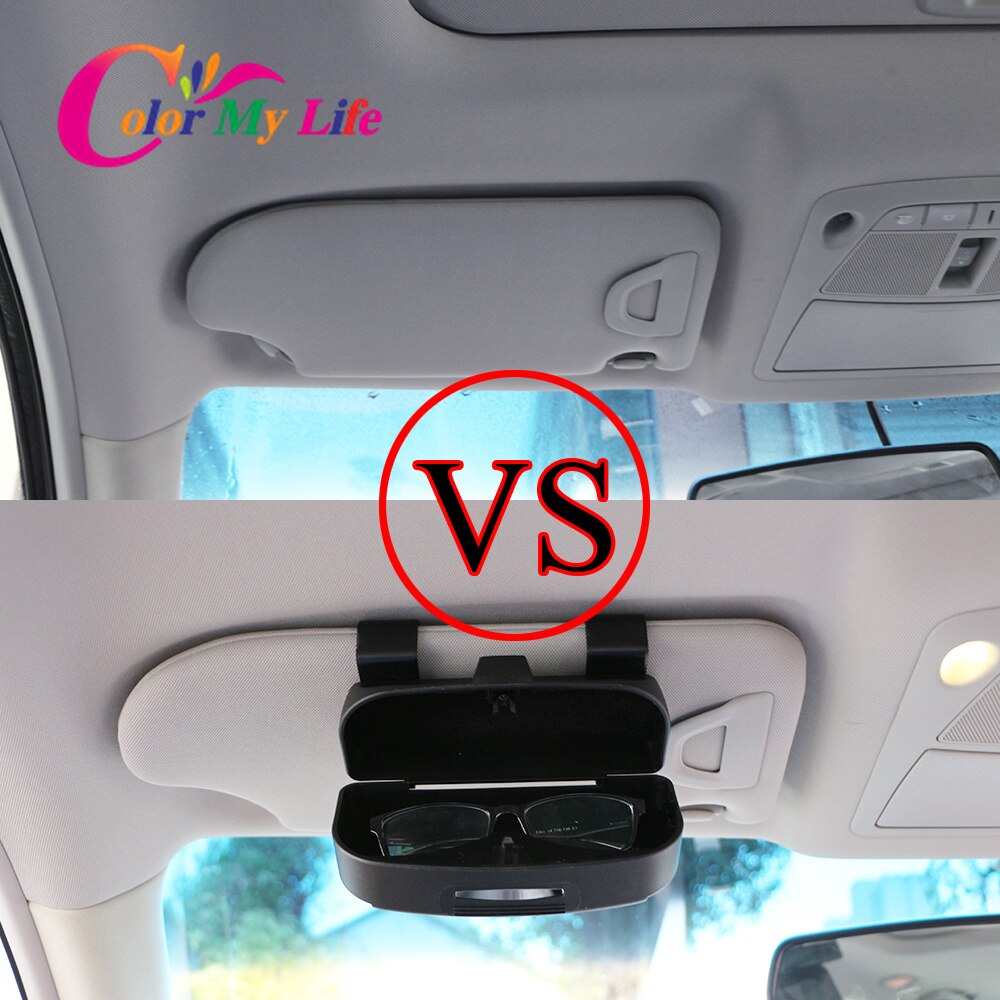 Estuche organizador para gafas de coche, estuche organizador para gafas de sol para Hyundai Creta Tucson Ix35 Solaris I10 I20 I30 Santa Fe Ix25 Elantra