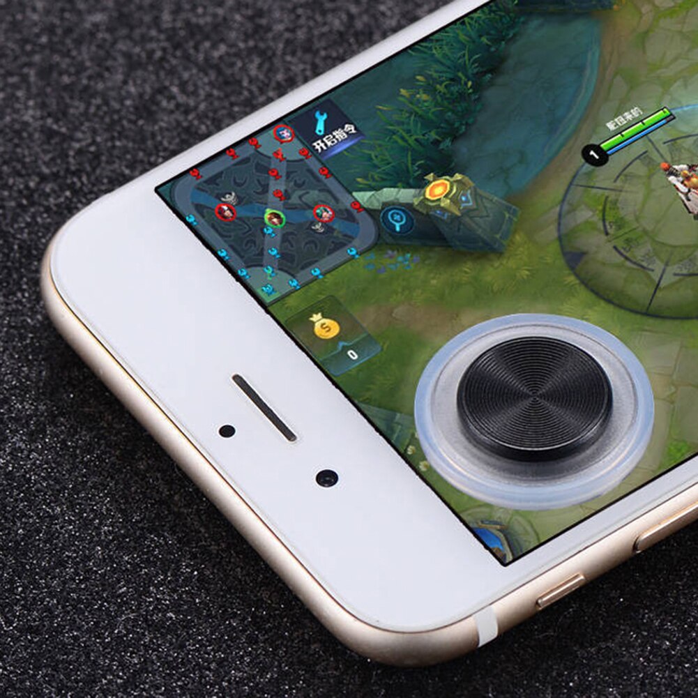 Q8 Mini téléphone portable tablette jeu ventouse Joystick écran tactile contrôleur JoypadRound jeu Joystick téléphone Mobile Rocker pour téléphone