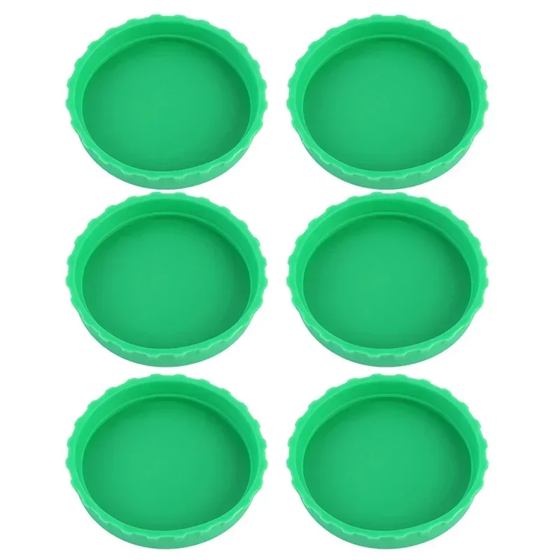 1/3/6 stücke Standard Getränke Können Abdeckungen Auslaufsicher Verschluss Kappe Rotwein Weiche Kappe Verschluss Kappe Getränke Können Deckel Limonade Deckel Protektoren: Schwarz