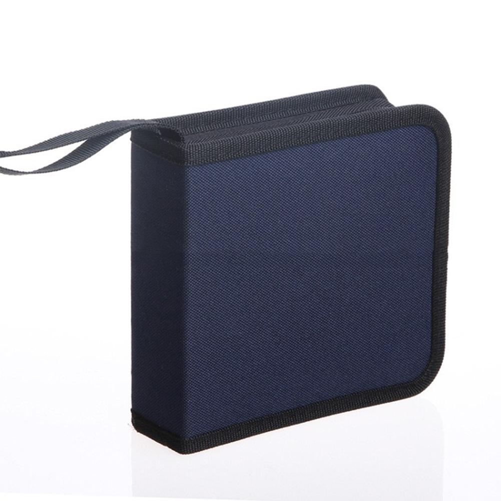 40 stk diske cd taske pakke dvd oxford håndtasker stor kapacitet opbevaring taske pakke med lynlås lukning kort filholder rack organizer