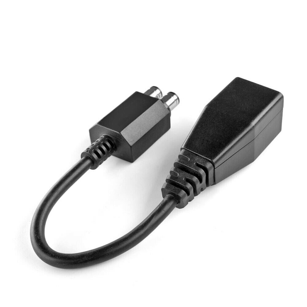 Convertidor de fuente de alimentación de 2 puertos, Cable adaptador de CA para Xbox 360 a Xbox 360, convertidor de fuente de alimentación delgada