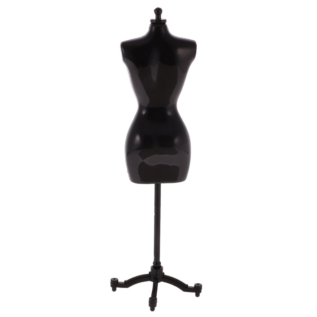 2 Pieces Detachable Clothing Dress Display Model Stand Holder for Doll