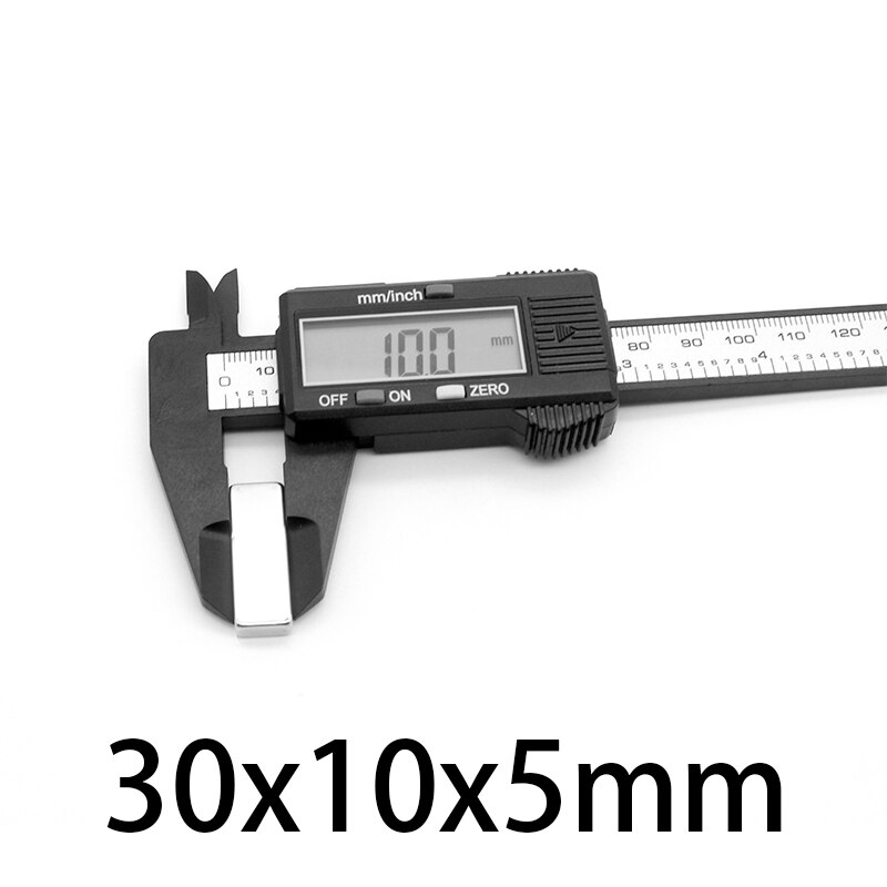 3-30Pcs 30x10x5mm Search Major Quadrate Magnet 30*10*5 Powerful Magnets 30mmx10mmx5mm Strong Neodymium Magnets 30*10*5mm