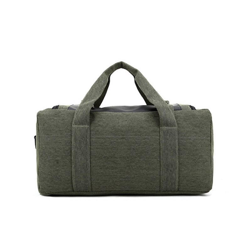 Mannen 70L Of 40L Grote Capaciteit Canvas Tas Klassieke Bagage Tas Verdikking Stevige Handtas Zwart Bruin Army Green 3 Kleuren