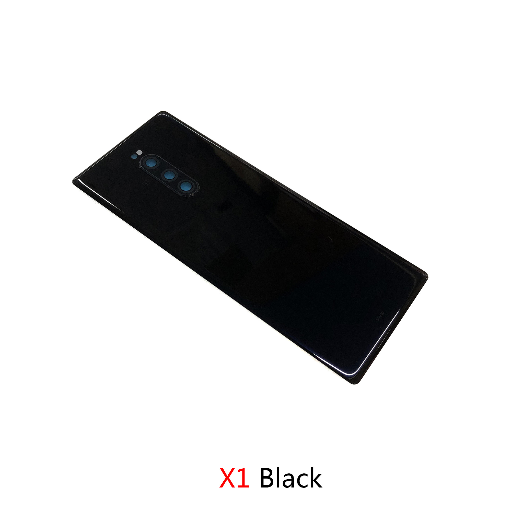 For Sony Xperia 1 X1 J9110 X1ii Mark 2 Rear Cover Housing Battery Back Door Case Cover With camera frame Replacement Parts: Rose
