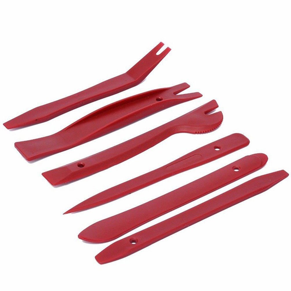 13 st / set plastbändningsverktyg trim instrumentpanel dörrklämpanel borttagning installatör öppningsreparationsverktyg för pc-telefon demontering set