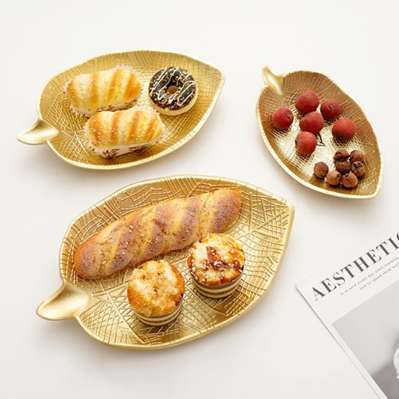 Cutelife nordic ins står for kager snack frugt brød slik tallerken smykker opbevaring metal fad hjem stue dekoration tallerken