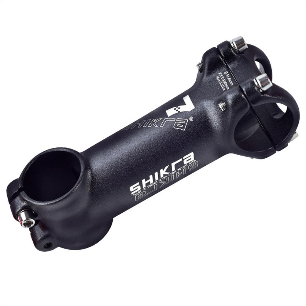 Bike Stem MTB 31.8*45/55/65/70/80/90/100/110mm Short Stem Bicycle part Bike Stem Ultralight Stem: 100MM 7 black white