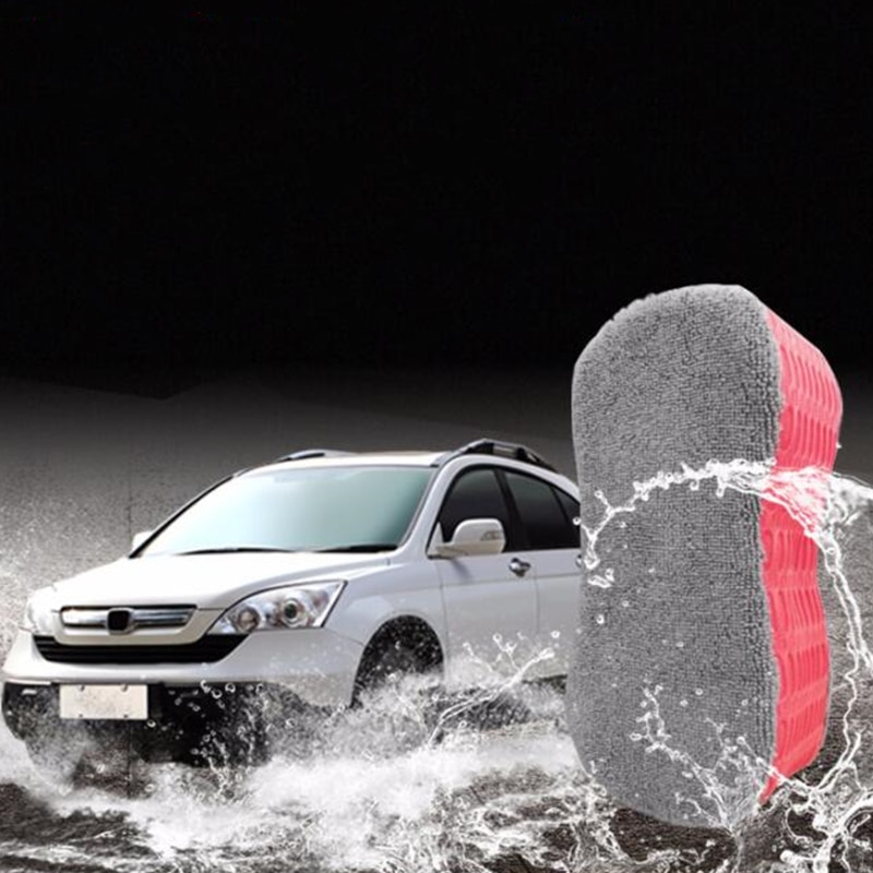 Esponja de lavado de coches, de hueso para pulir el coche, limpiador poroso para motocicleta, cepillos de limpieza para el cuidado del coche, HM-S