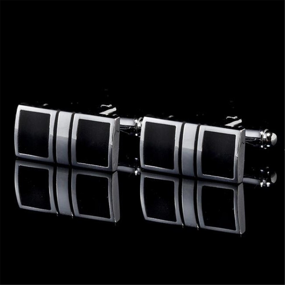 Luxury shirt cufflinks for mens Brand cuff buttons cuff links blak gemelos abotoaduras Jewelry