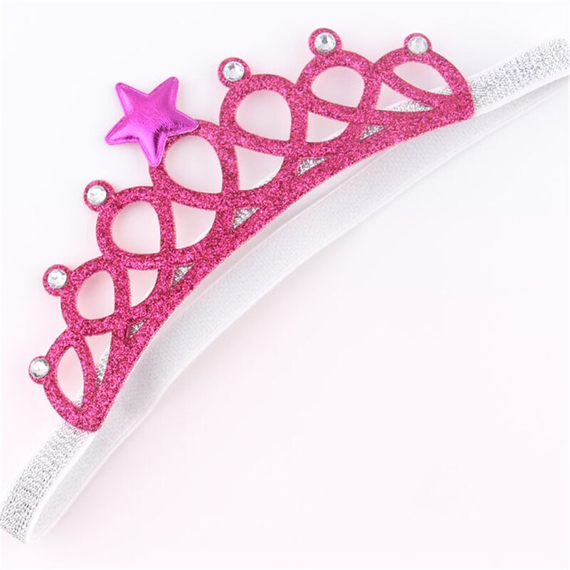 BalleenShiny Baby Rose Flower Crown Headband Colorful Lovely Children Kids Birthday Hair Band Photo Prop Hair Accessories: A
