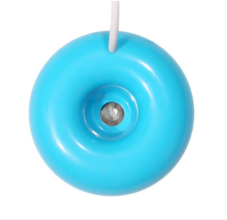 USB mini UFO przenośny nawilżacz kosmiczny aromatyzowany odświeżacz powietrza biurowy samochód domowy: Doughnut-niebieski