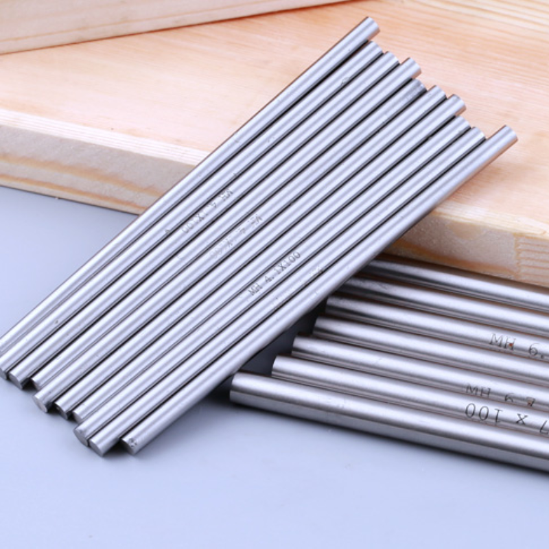 1PcsHSS hoch Geschwindigkeit Stahl Drehmaschine Drehen Werkzeug leer/Φ7-Φ12mm Runde Weiß Stahl Stock/Schneiden Eisen Kupfer Aluminium und Andere Metalle