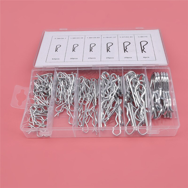 Metall R-typ Cotter Pins Welle Latch Bolzen Splint Traktor Clip Mechanische Hitch Pin