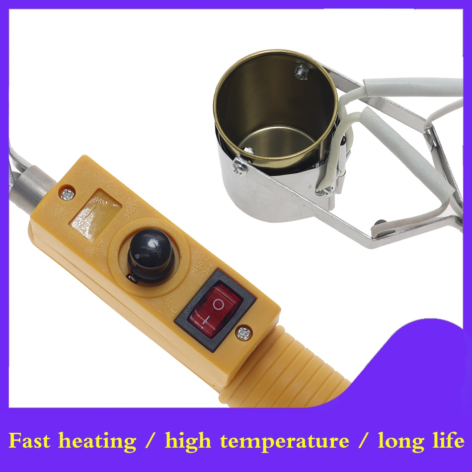 Portable constant temperature tin melting furnace tin plate tin furnace 250W 380W metal melting furnaces, small melting furnace