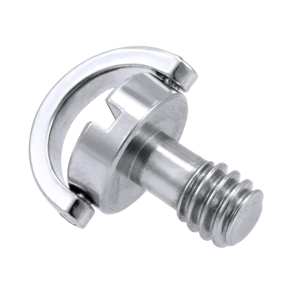 Bgning 1/4- zoll-kameraschrauben-d-ring für kamerastativ, einbeinstativ, schnellwechselplatte, grundplatte, rig, 1 stück , 10 stück , 100 stück, optionale teile