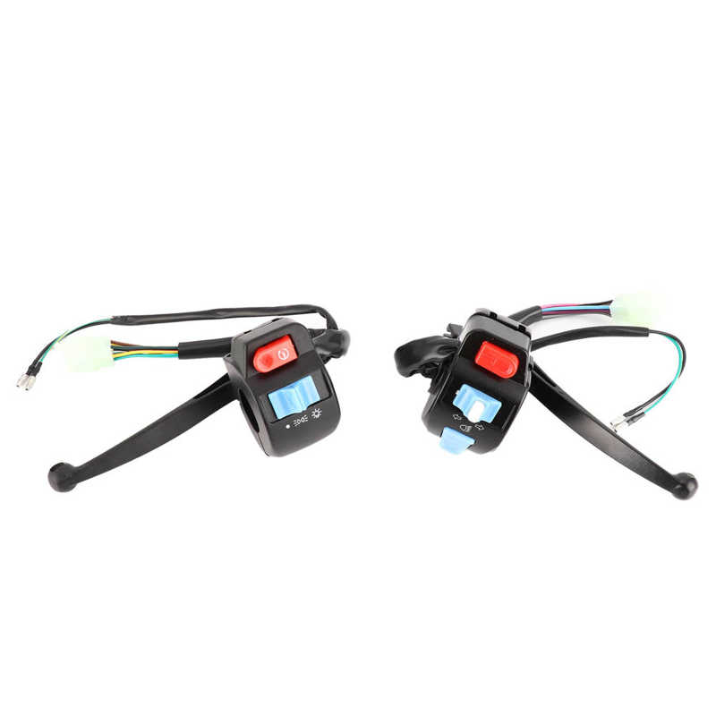 Car Accessories brake system Pair Motorcycle Front Brake Assembly Caliper Master with Handlebar Switch Button Universal brake